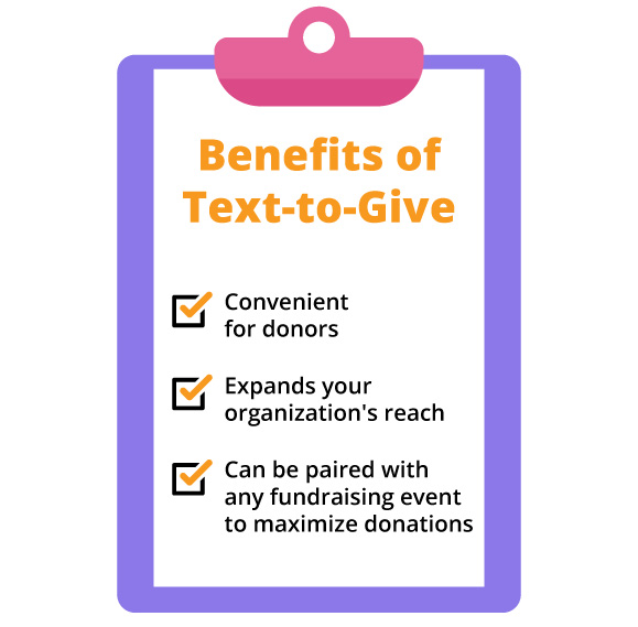 Text-to-Give has a variety of benefits for your nonprofit and its donors. 