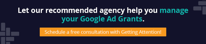Check out Getting Attention for help with Google Ad Grants.