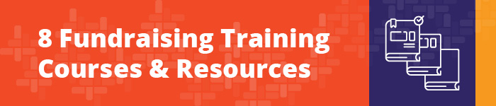 Here are eight fundraising training courses and resources. 