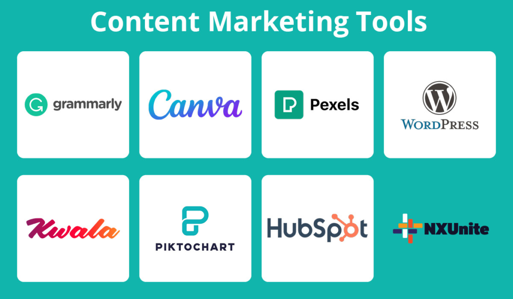 This image shows discounted and free nonprofit marketing tools you can leverage to create compelling content. 