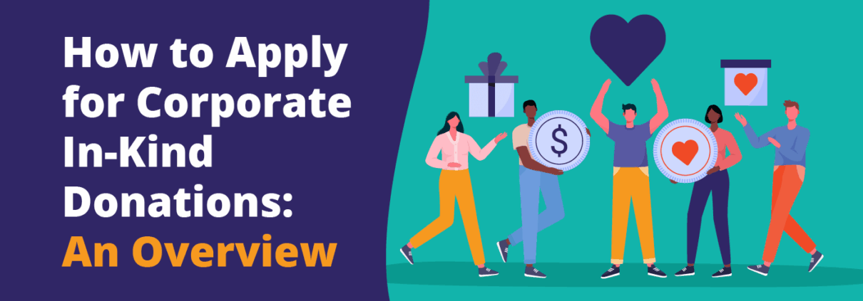 How to Apply for Corporate In-Kind Donations