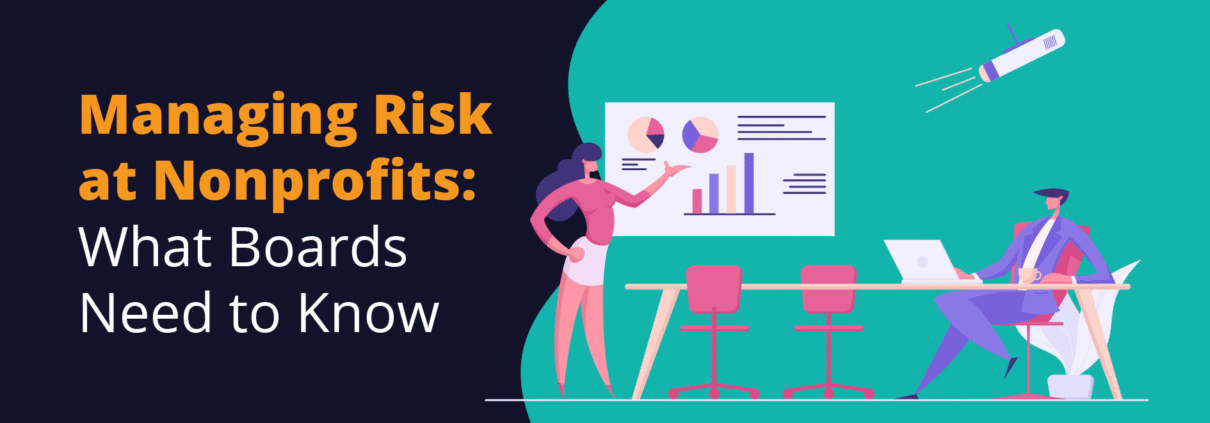 The title of the post: “Managing Risk at Nonprofits: What Boards Need to Know.”