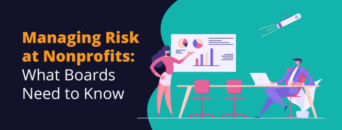 The title of the post: “Managing Risk at Nonprofits: What Boards Need to Know.”